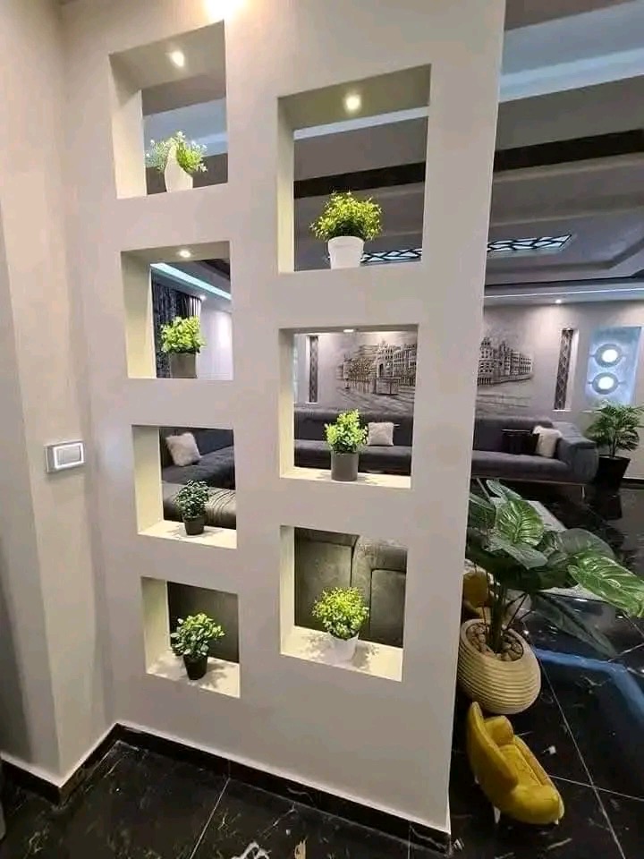 Decorative Niche Partition Wall
